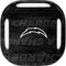 NFL Los Angeles Chargers Black & White Galaxy Buds Live Skin